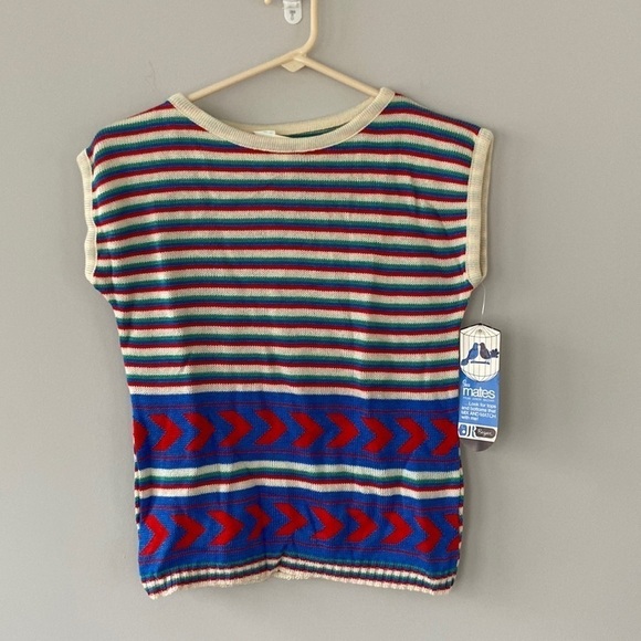 Vintage Deadstock NEW NWT Sears Mates Sleeveless Knit Top - Picture 6 of 6